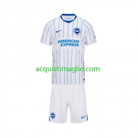 Divisa di Calcio Brighton Hove Albion Bambino Trasferta 2026/2027 Divisa di Calcio Brighton Hove Albion Bambino Trasferta 2026/2027